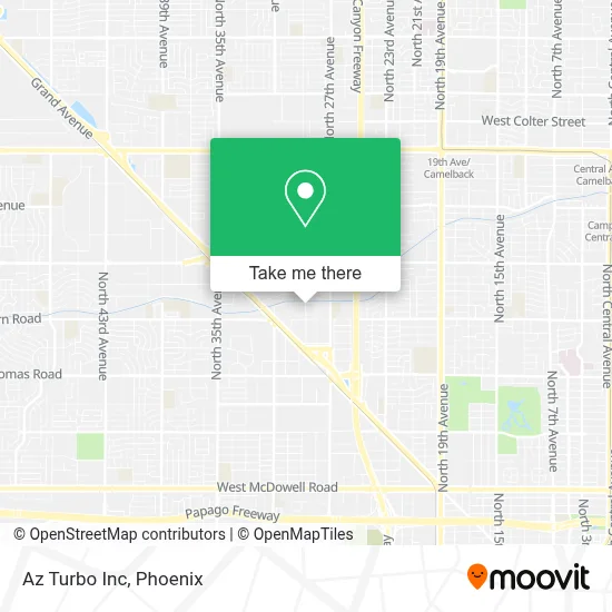 Az Turbo Inc map