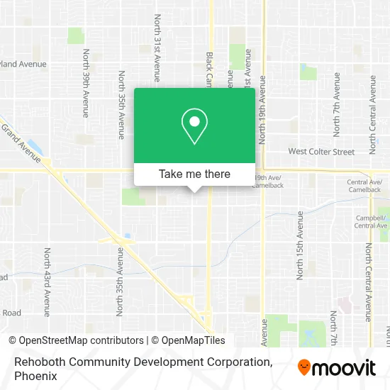 Rehoboth Community Development Corporation map