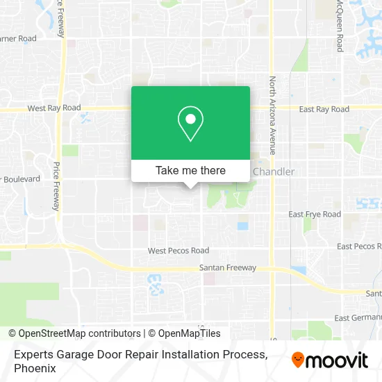 Experts Garage Door Repair Installation Process map