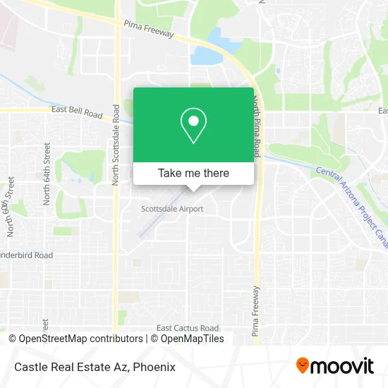 Castle Real Estate Az map