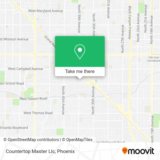 Countertop Master Llc map