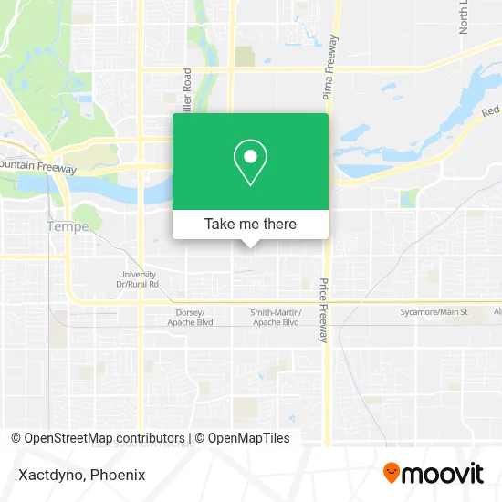 Xactdyno map