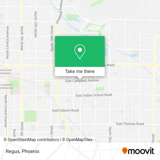 Regus map