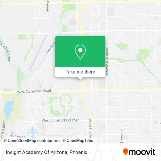 Insight Academy Of Arizona map