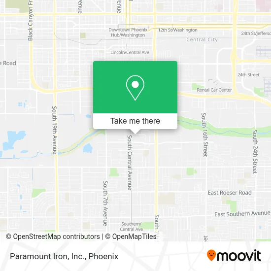 Paramount Iron, Inc. map