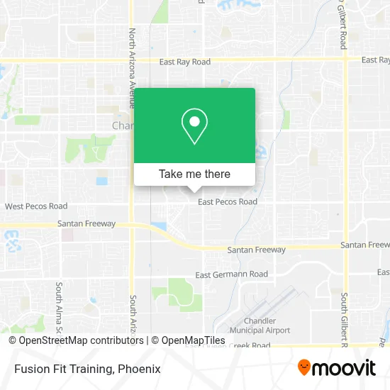 Fusion Fit Training map