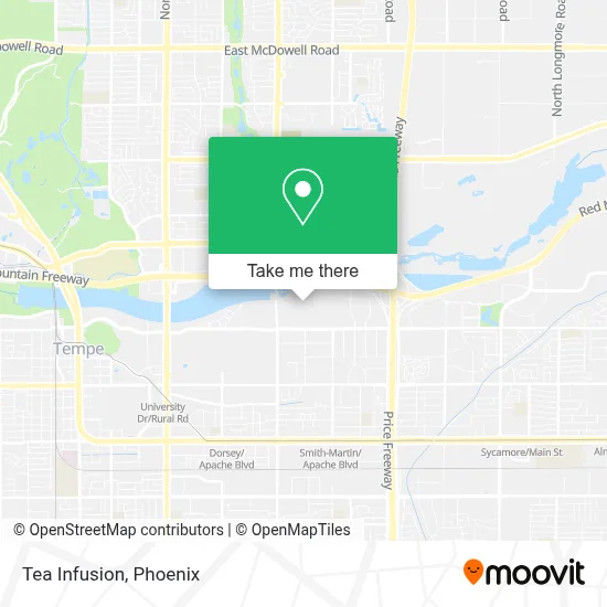 Tea Infusion map