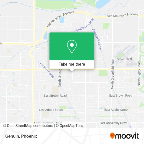 Genuin map