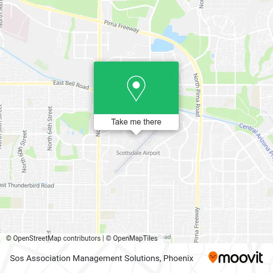 Sos Association Management Solutions map