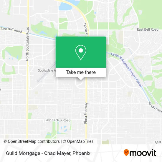 Guild Mortgage - Chad Mayer map