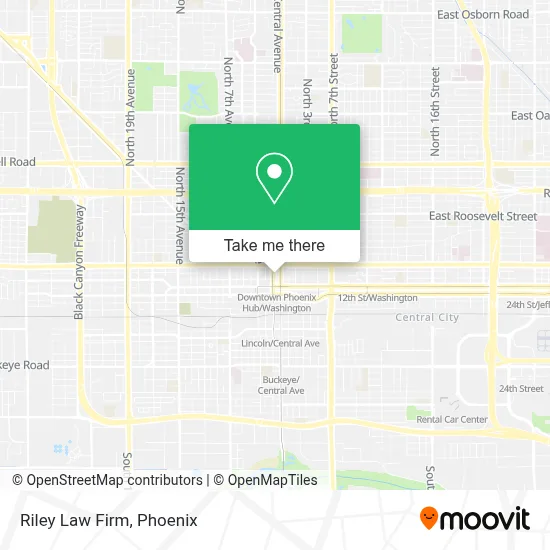 Riley Law Firm map