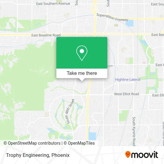 Trophy Engineering map