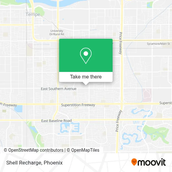 Shell Recharge map