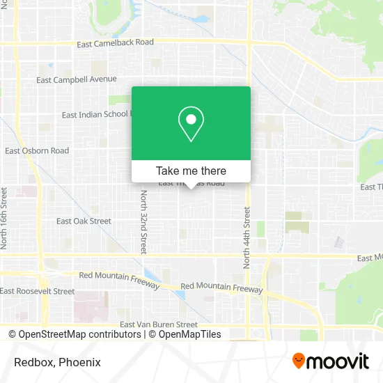 Redbox map