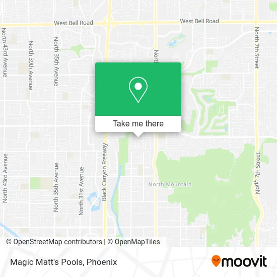 Magic Matt's Pools map
