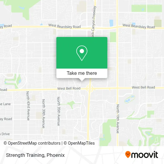 Strength Training map