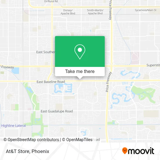 At&T Store map