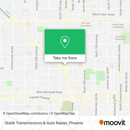 Statik Transmissions & Auto Repair map