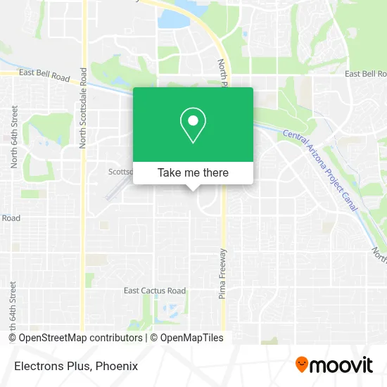 Electrons Plus map