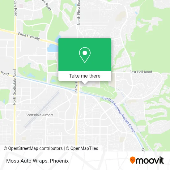 Moss Auto Wraps map
