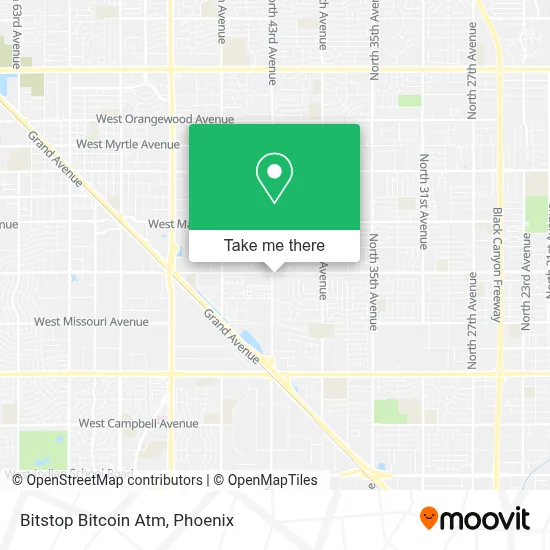 Bitstop Bitcoin Atm map