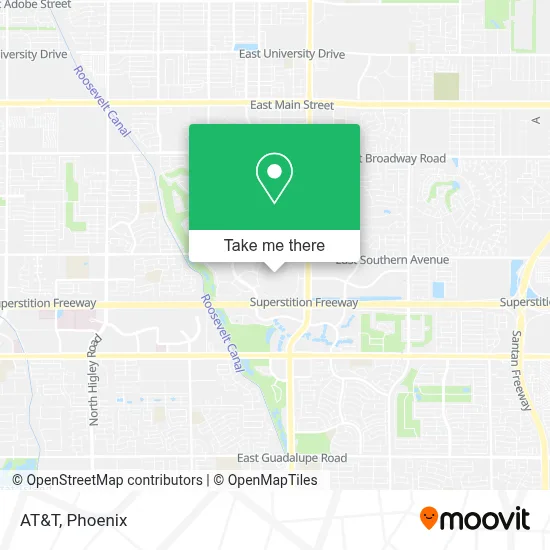 At&T map