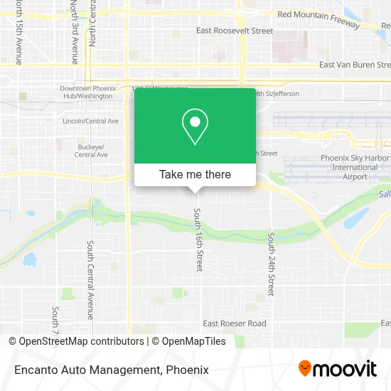 Encanto Auto Management map