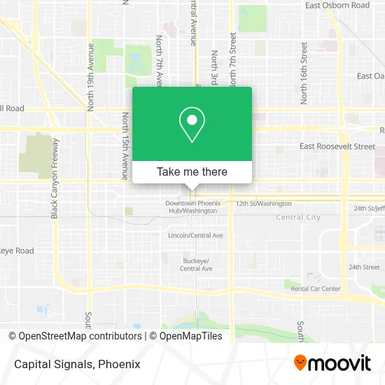 Capital Signals map