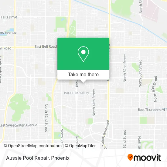Aussie Pool Repair map