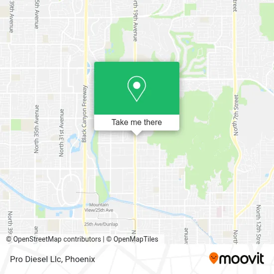 Pro Diesel Llc map