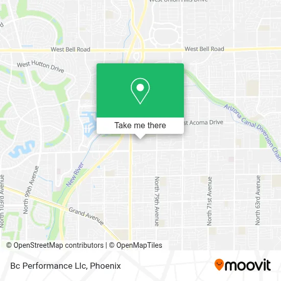 Bc Performance Llc map