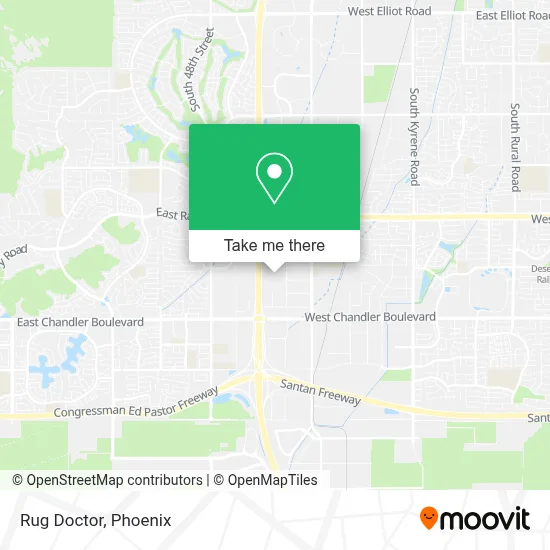Rug Doctor map