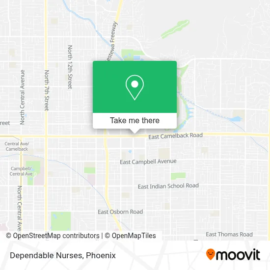 Dependable Nurses map