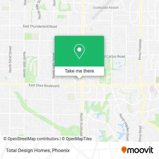 Total Design Homes map