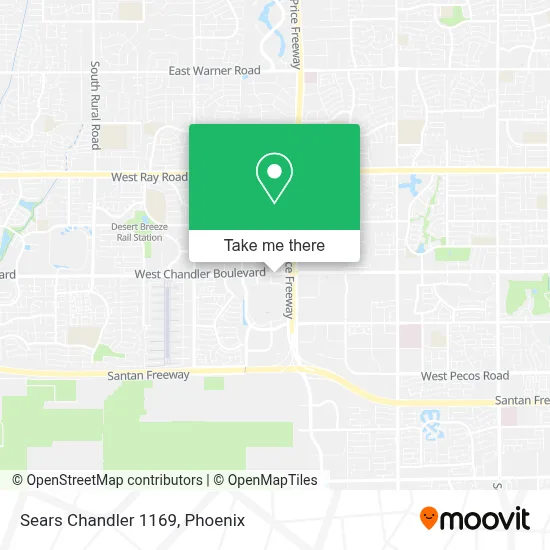 Sears Chandler 1169 map