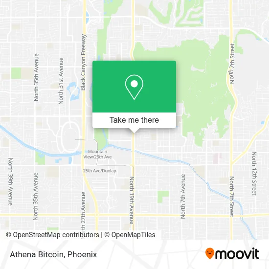 Athena Bitcoin map