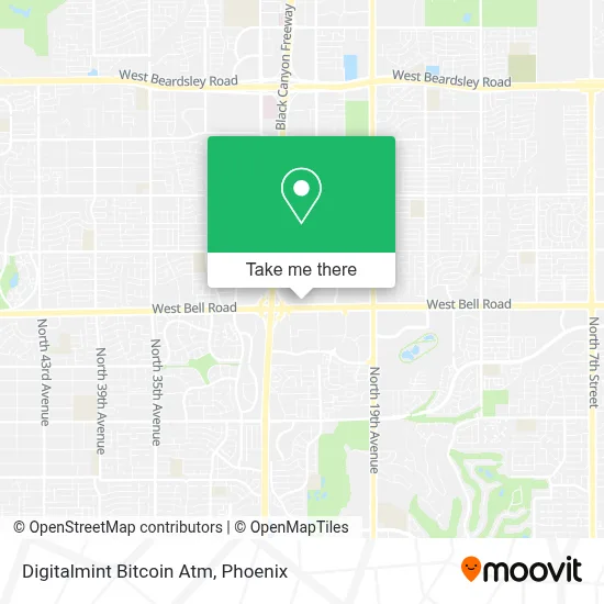 Digitalmint Bitcoin Atm map