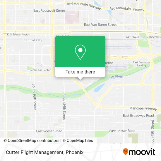 Cutter Flight Management map