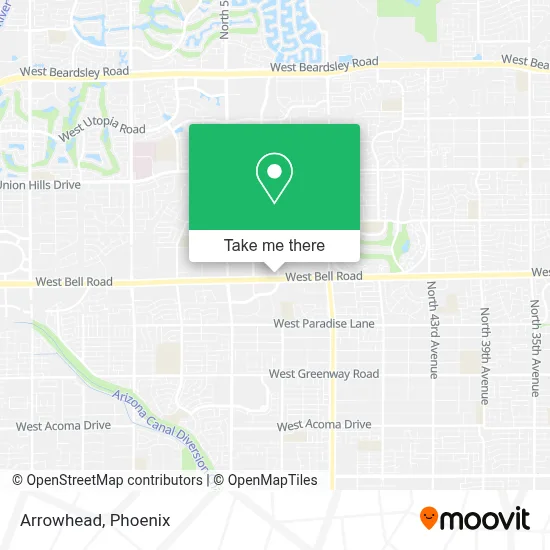 Arrowhead map