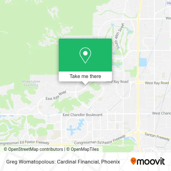 Greg Womatopolous: Cardinal Financial map