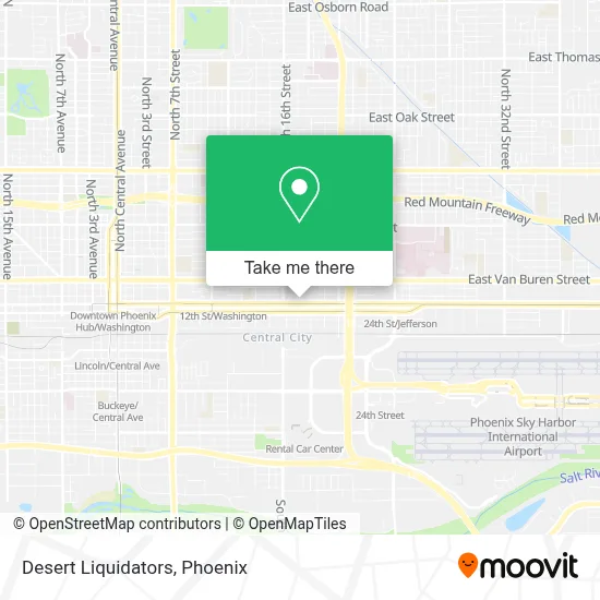 Desert Liquidators map