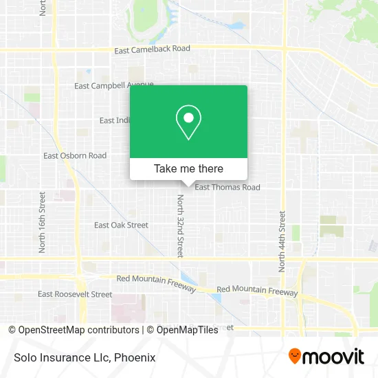 Solo Insurance Llc map