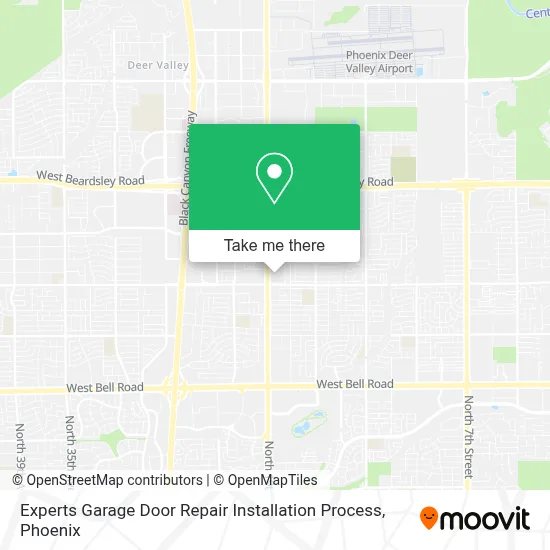 Experts Garage Door Repair Installation Process map