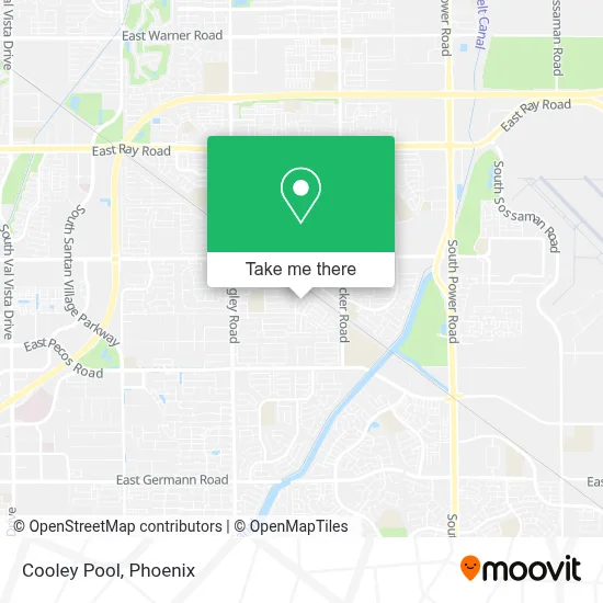 Cooley Pool map