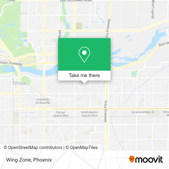 Wing Zone map