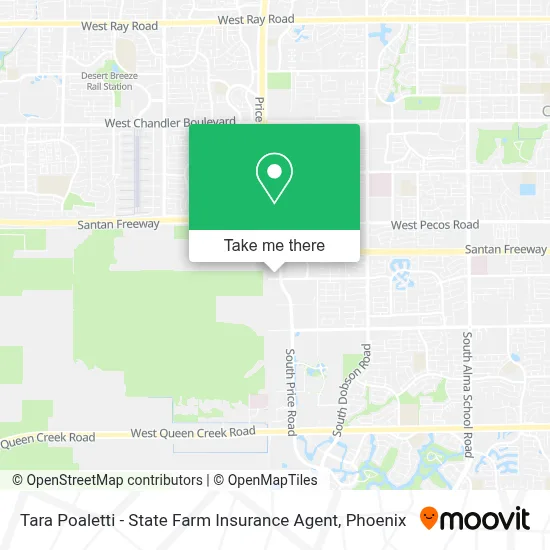 Tara Poaletti - State Farm Insurance Agent map
