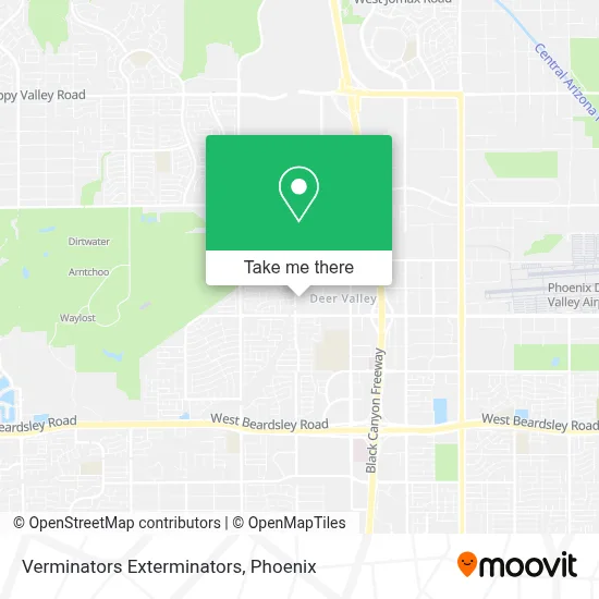 Verminators Exterminators map