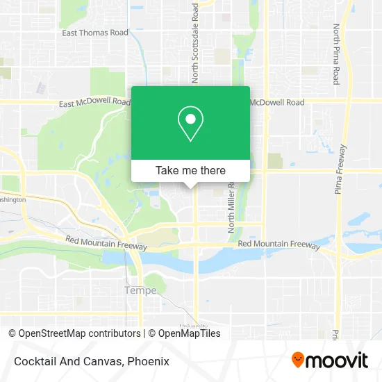 Cocktail And Canvas map