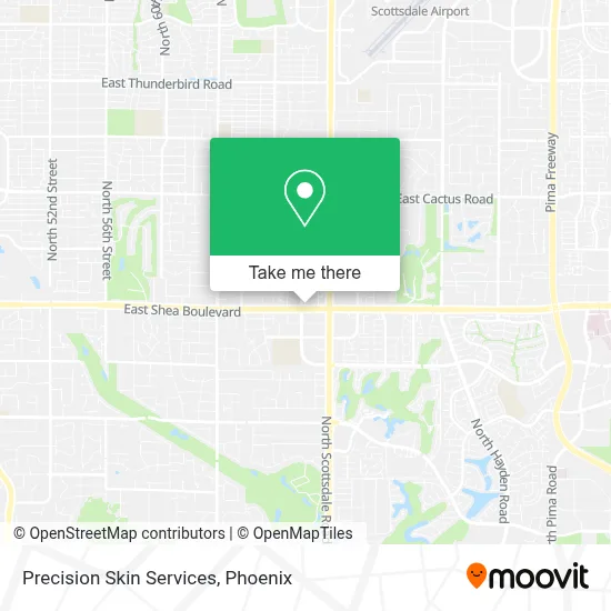 Precision Skin Services map
