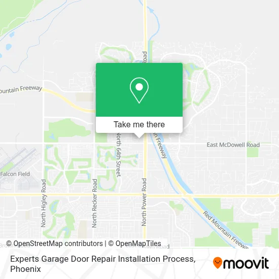 Experts Garage Door Repair Installation Process map